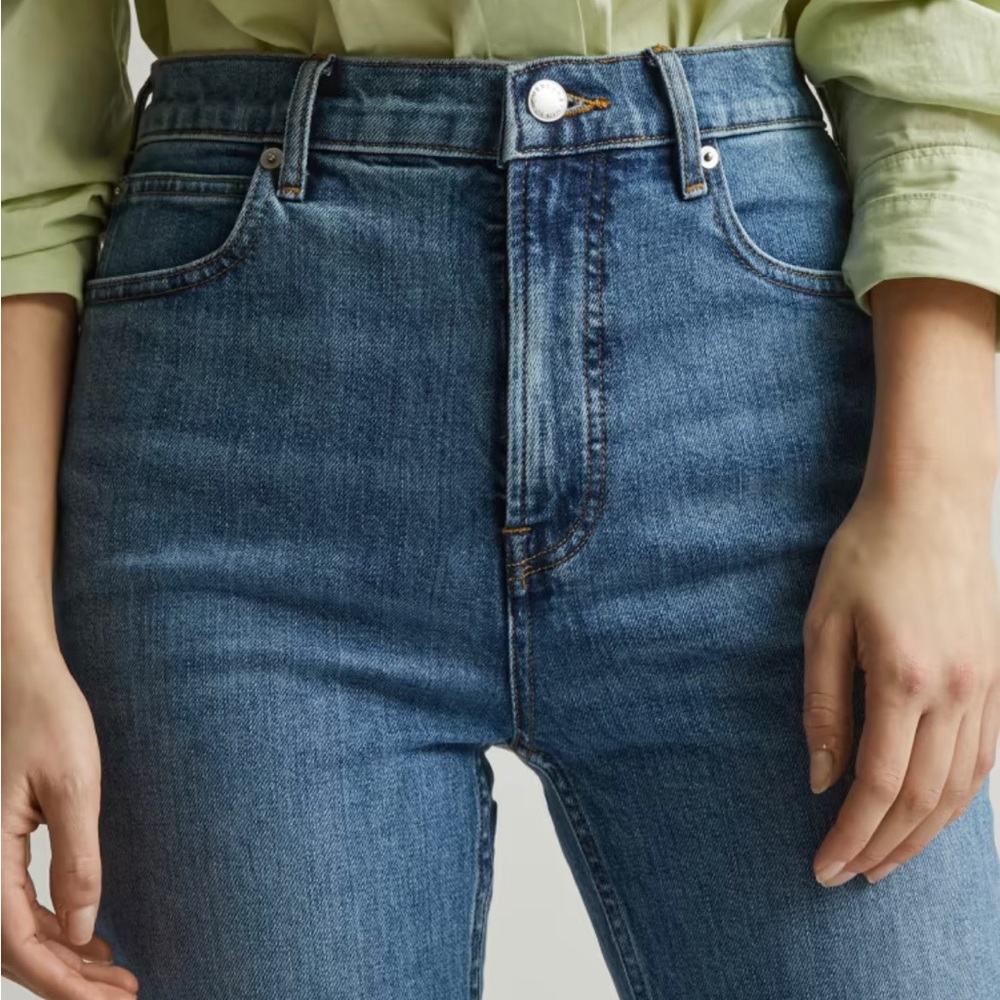 Everlane Way High Slim Jean in Sail Blue, 29